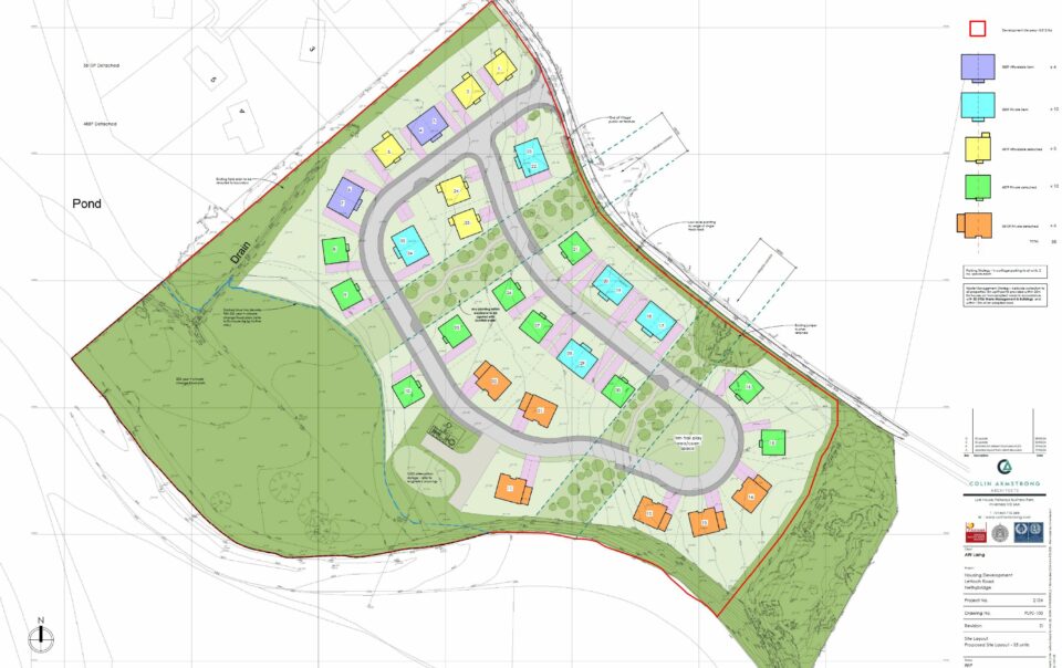 Proposed Housing Lettoch Road